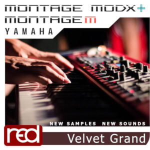 red Velvet Grand for Yamaha MONTAGE, MODX, MODX+