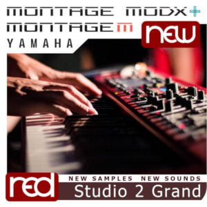 red Studio 2 Grand for Yamaha MONTAGE, MODX, MODX+