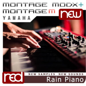 red Rain Piano for Yamaha MONTAGE, MODX, MODX+