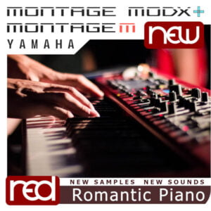 red Romantic Upright for Yamaha MONTAGE, MODX, MODX+